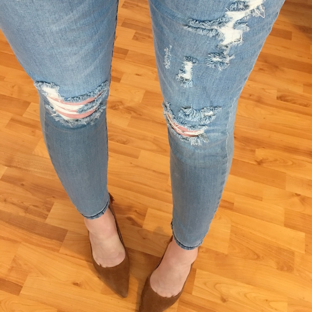 Marina Distressed Skinnies